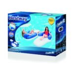 Inflatable Pool Airbed with Cup Holder