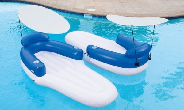 Inflatable Pool Airbed with Cup Holder3