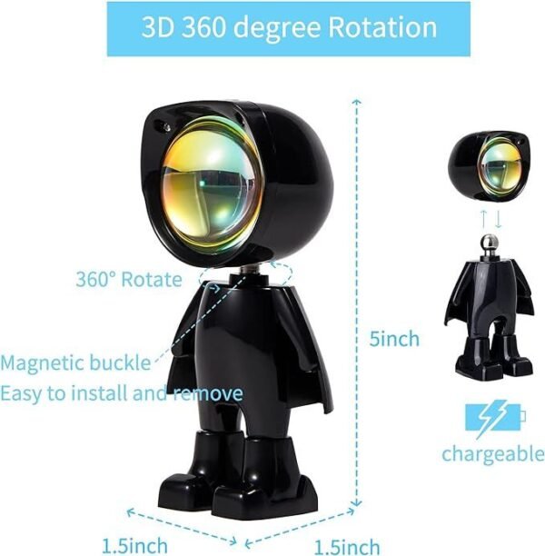 LED Spaceman Sunset Lamp