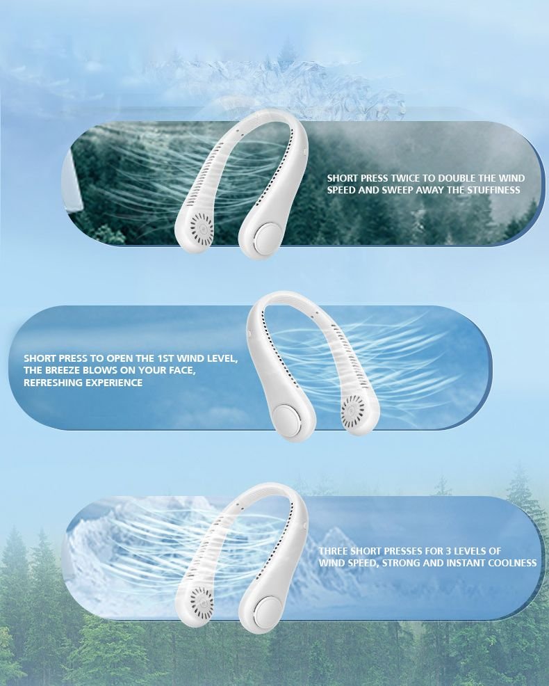 Portable Neck Fan3